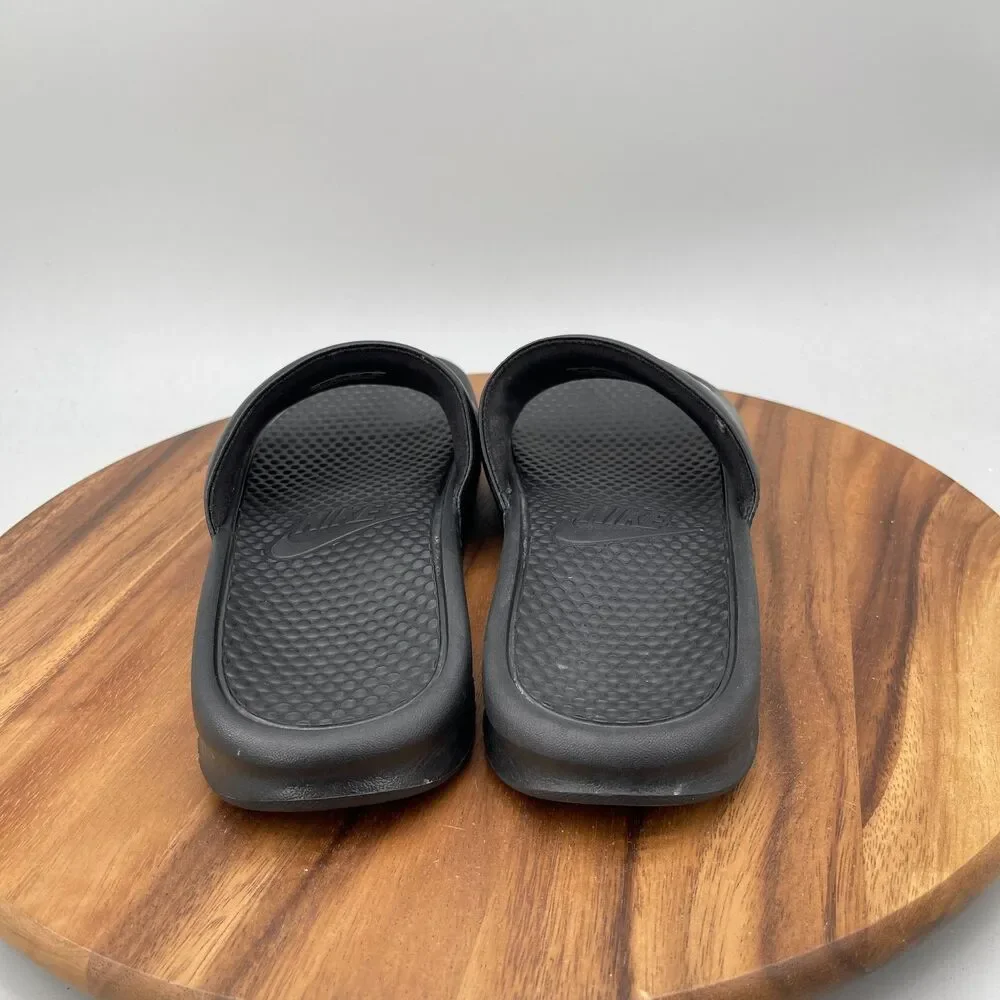 Nike Benassi JDI Sandals Mens Size 13 Black Casual Slides Comfort Pool Beach